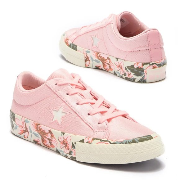 Converse Other - NEW Converse One Star Oxford Sneaker Pink Floral